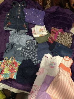 Clothes for girls from 9mo to 3yrs