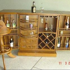 Teakwood Handcrafted Bar