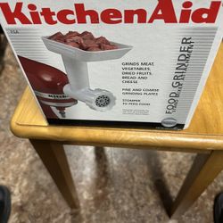 Brand New In A Box Food Grinder Stand Mixer Attachment 