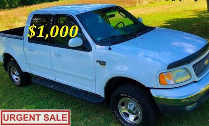 🟢💲1,OOO I am selling my clean title 2OO2 Ford F-150 XLT runs great no issues NAVEGACION GPS Fulll drive excellent conditon🟢