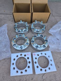 2.0" 6 lug wheel spacers
