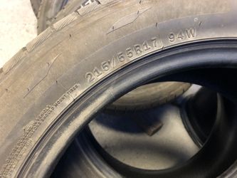 Set of tires215-55-17