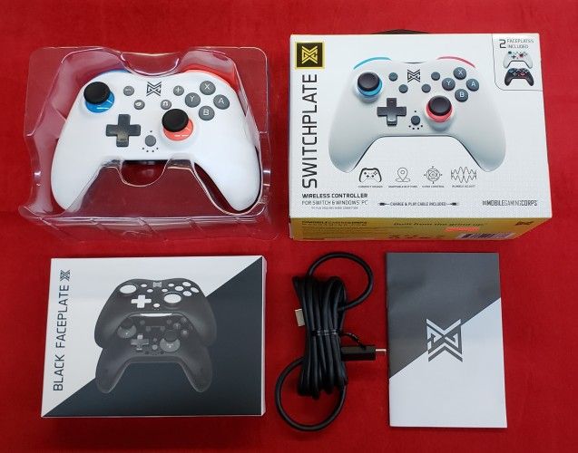 Mobile Gaming Corps - Switchplate Wireless Gaming Controller for Nintendo Switch & Windows PC - MGC - New, Open Box