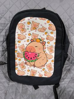 New capybara backpack