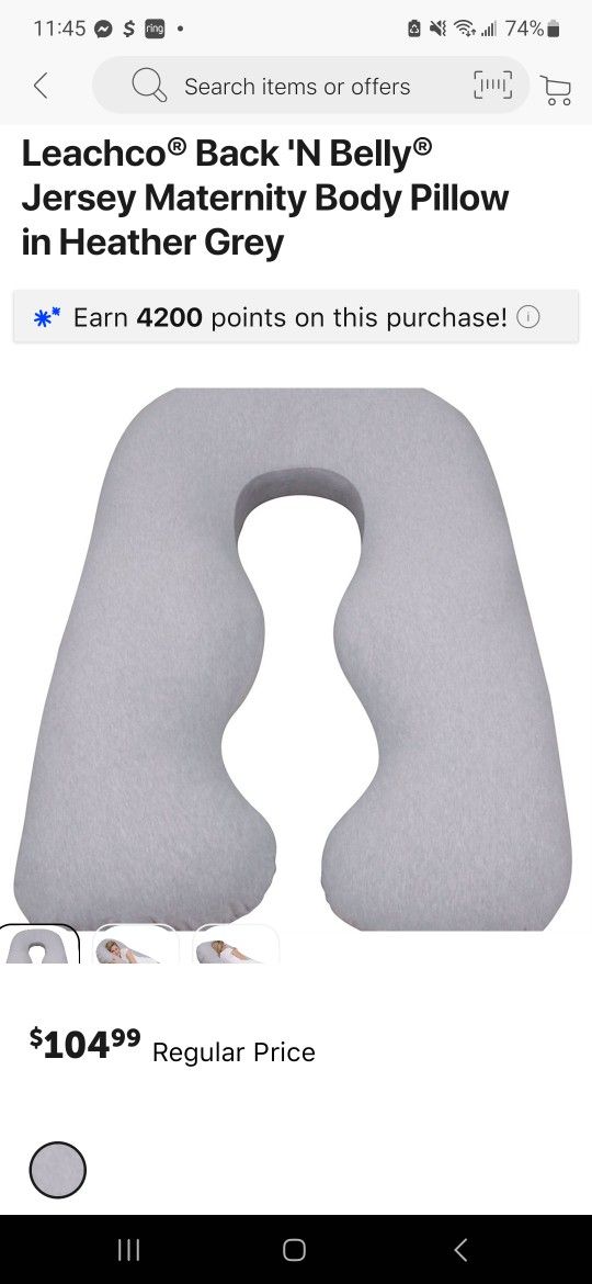 Pregnancy Body Pillow