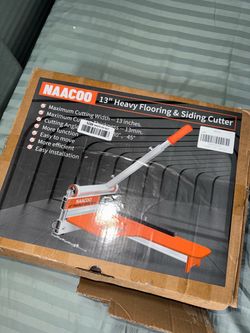 Naacoo 13” heavy flooring and sliding cutter