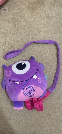 Toddler backpack safety harness with leash
