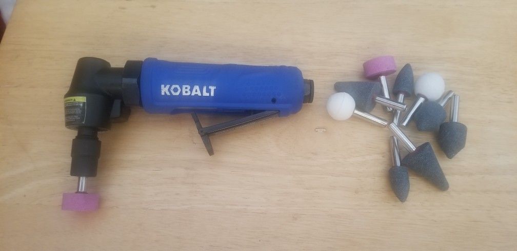 Kobalt Air Grinder & Bits Brand New $35.00 Firm