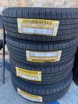 LT225/75/16 GROUND Speed 4 new tires installed ✅