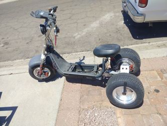 Fat trike scooter