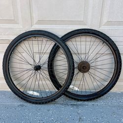26” Bicycle Wheels