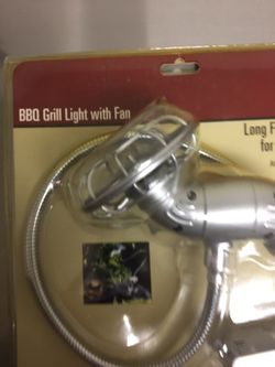 Fan ang lights for BBQ