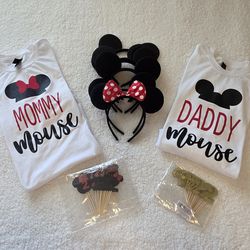 ❤️🤍🖤Minnie Mouse Birthday Bundle❤️🤍🖤