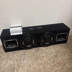 Custom Speaker Box (Rack) + Amp – Loud 🔊