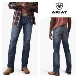 LIKE NEW!  ARIAT Men's M5 Whitman Straight leg jeans (38/30)