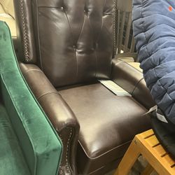 Brown Leather Recliner