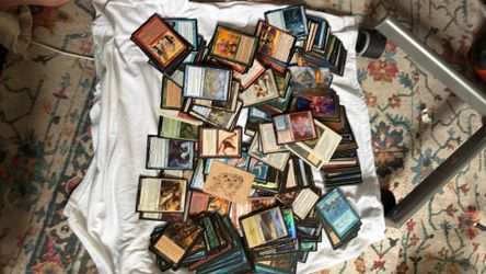 $10 OBO magic gathering  400+ MTG magic the gathering cards from revised to modern