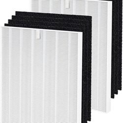 MORENTO 2-Pack AP-1512HH Filter Replacement, True HEPA Replacement Filter Sets for Coway, Compatible with Coway AP1512HH Air Purifiers, Compare to Par