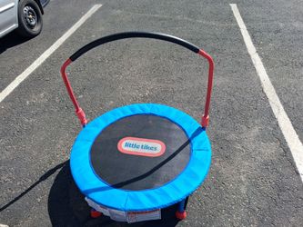 Toddler trampoline firm sturdy good Condition
