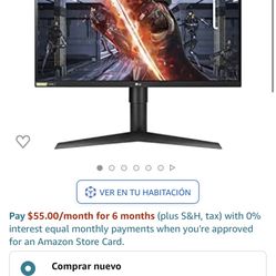 Lg 27gl83a Gaming Monitor 