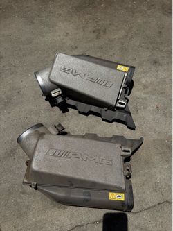 2009-2015 amg c63 air box with filters