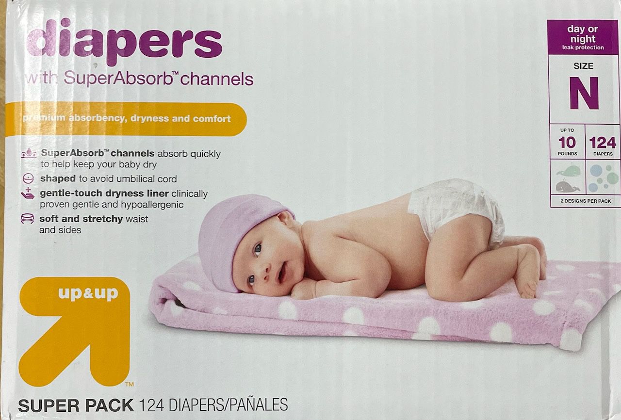 Up & Up Newborn Diapers 