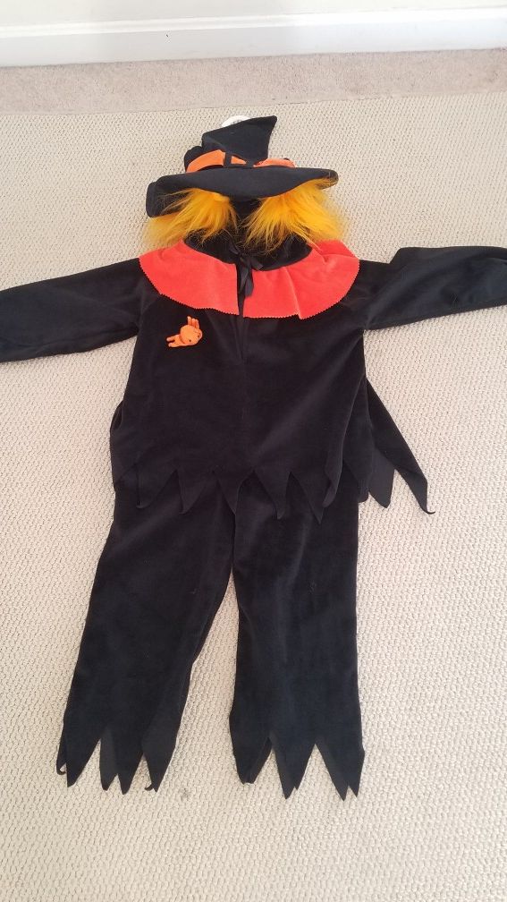 Witch Costume Size 2/4T