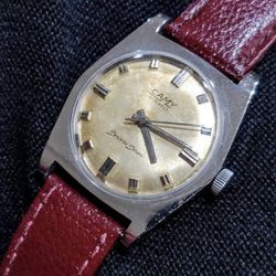 Camy vintage Swiss manual wind "Seven Seas" men's watch 1960s era