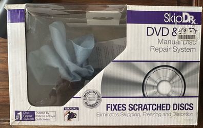 SkipDr DVD & CD Manual Disc Repair System