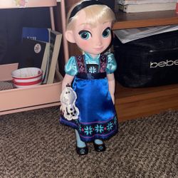 FROZEN ELSA DOLL/COLLECTIBLE - OLAF