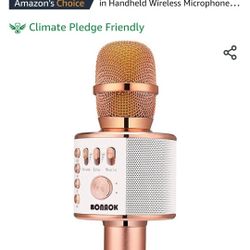 Wireless Bluetooth Karaoke Microphone 