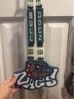 Hundred percent Native American hand beaded