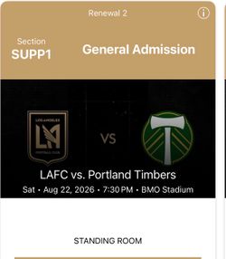 Lafc vs Portland (2 supporters)