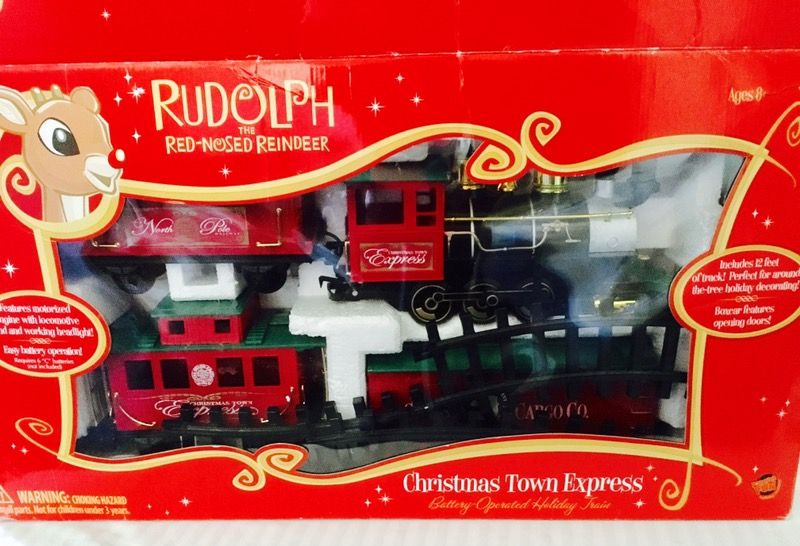 Rudolph train set
