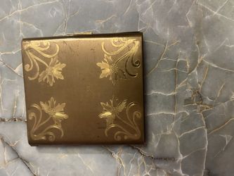 Vintage metal cigarette cases