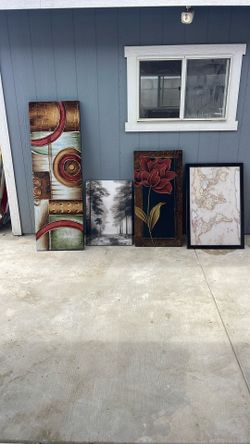 4 Wall Painting / Cuadros 