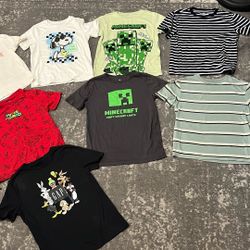 Boys Shirts Size: 8 (Pickup In Escondido) Take All For $5 👍