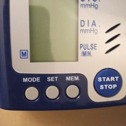 Blood Pressure Monitor. 