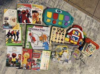 Baby/Toddler Toys And DVDs 