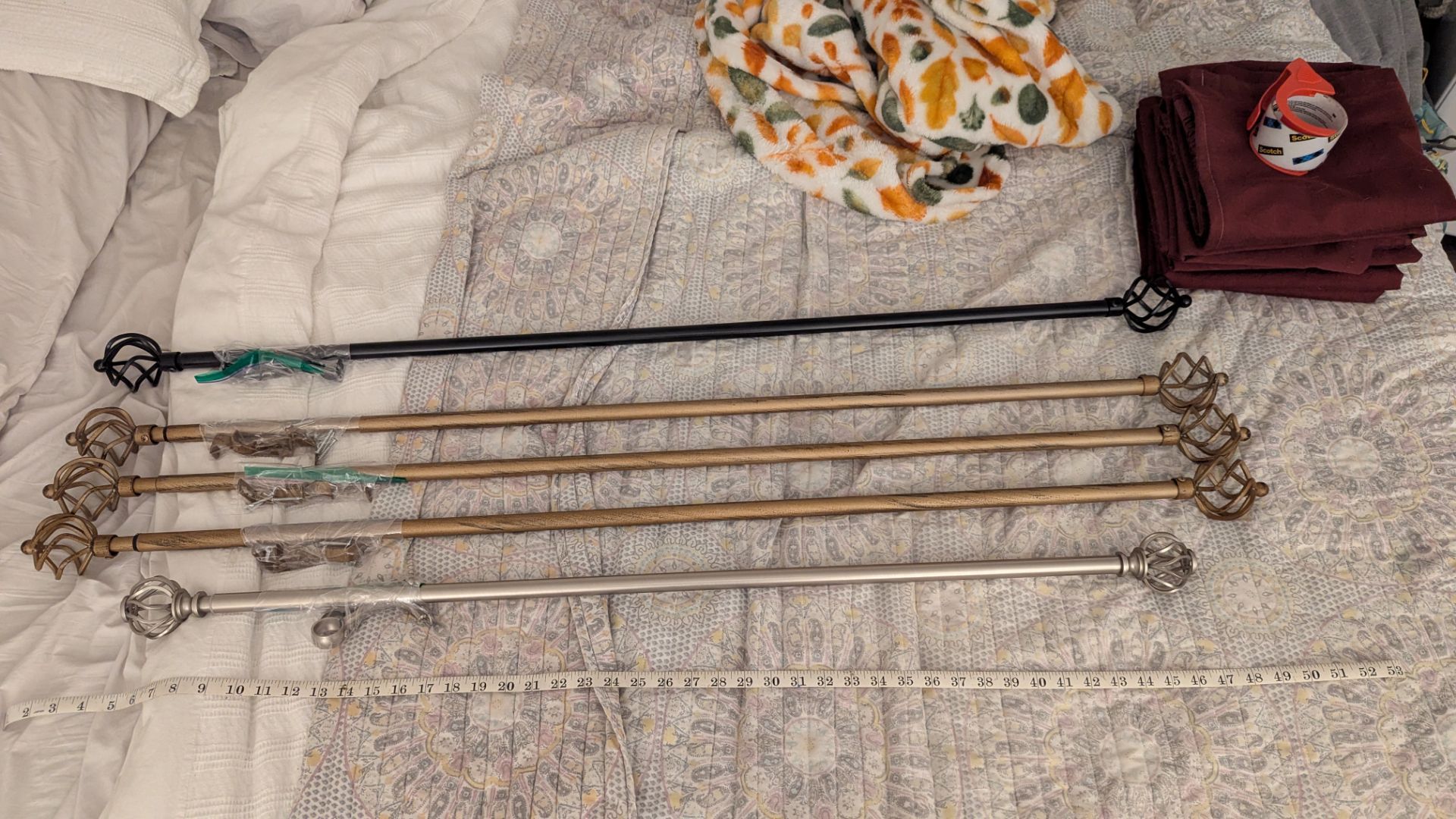 Adjustable Curtain Rods