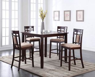 VERNON 5PC DINING PUB SET Item no.VE775