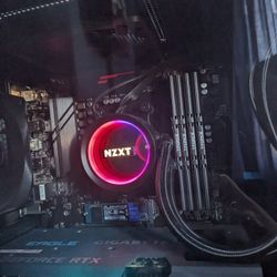 NZXT Gaming PC Computer Tower AMD Ryzen 5 5600X NVIDIA RTX 3060 Ti 32gb Ram 1TB SSD