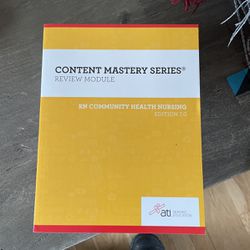 ATI Content Mastery Series - RN Nursing Review