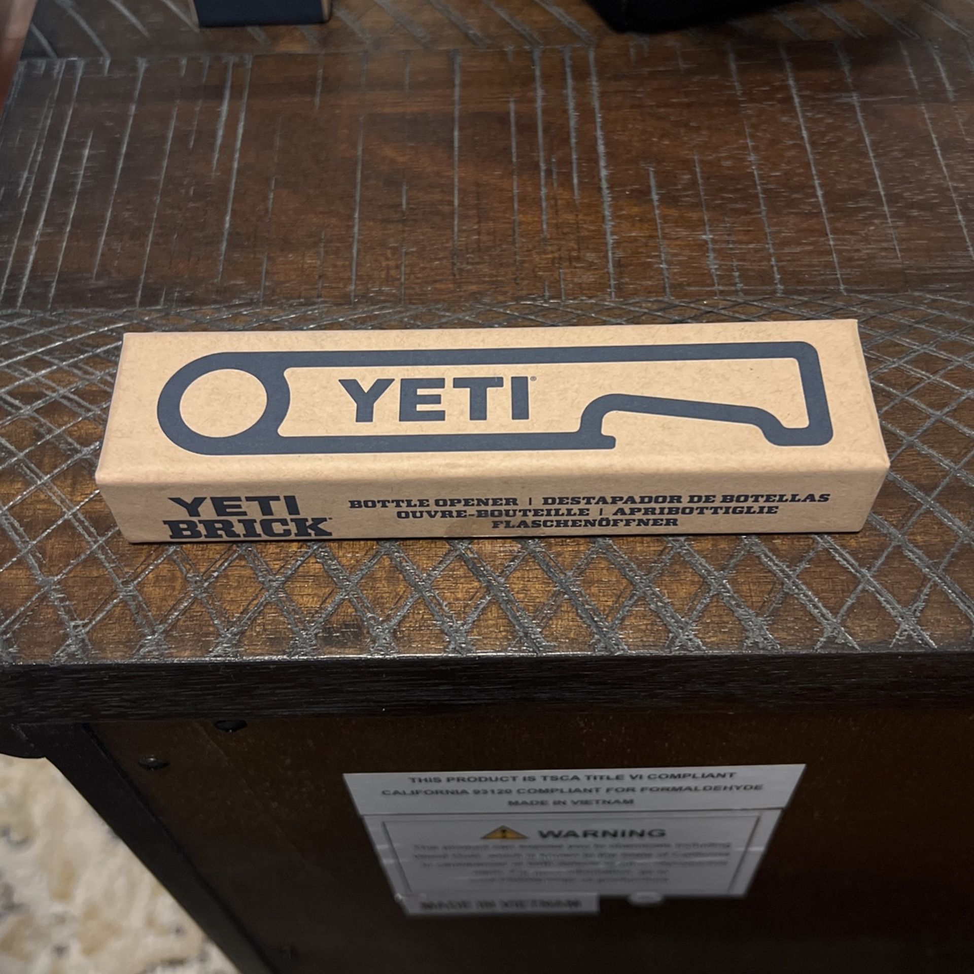 Yeti Brick Bottle Opener 