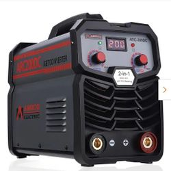 ARC-200DC, 200 Amp Stick Arc Lift-TIG Inverter Welder, 80% Duty Cycle, 100-250V Wide Voltage, Compatible all Electrodes