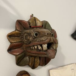 Mexican Aztec Serpent Head