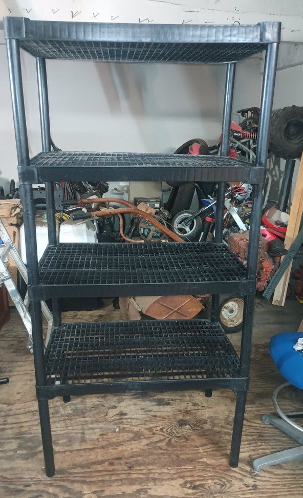 Plastic Storage Shelving 