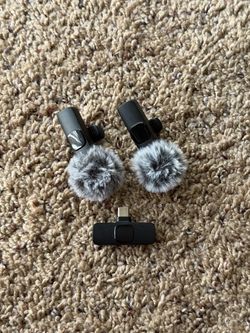 FREE microphones for videos, USB-C Plug Only