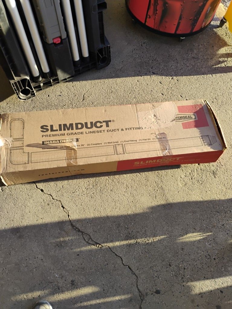 Slimduck premium grade line set duck and fitting kit rector seal 2.75