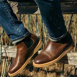 Chippewa Original 1967 Romeo Shoe Men’s 10.5 E Made in USA Brown Leather